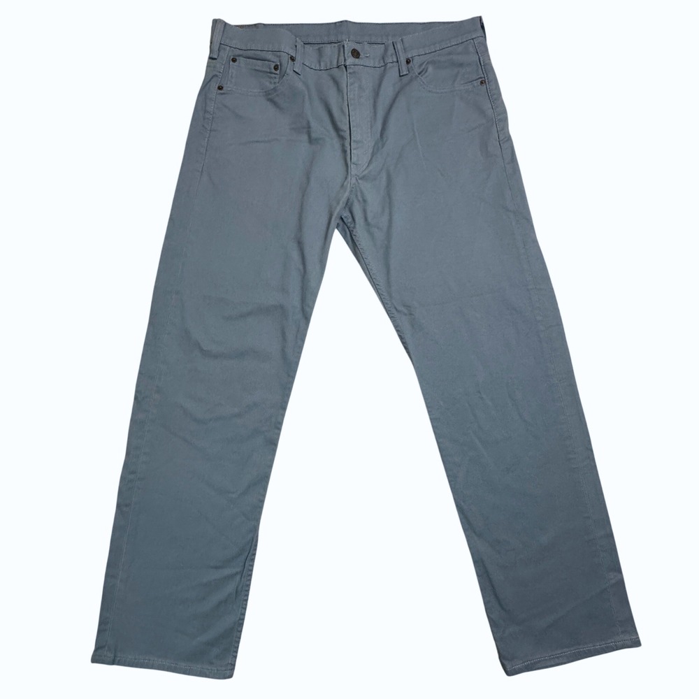 Levi Strauss 569 Loose Fit Jeans Men's Actual Size W40‎ x L33 Blue Straight Leg